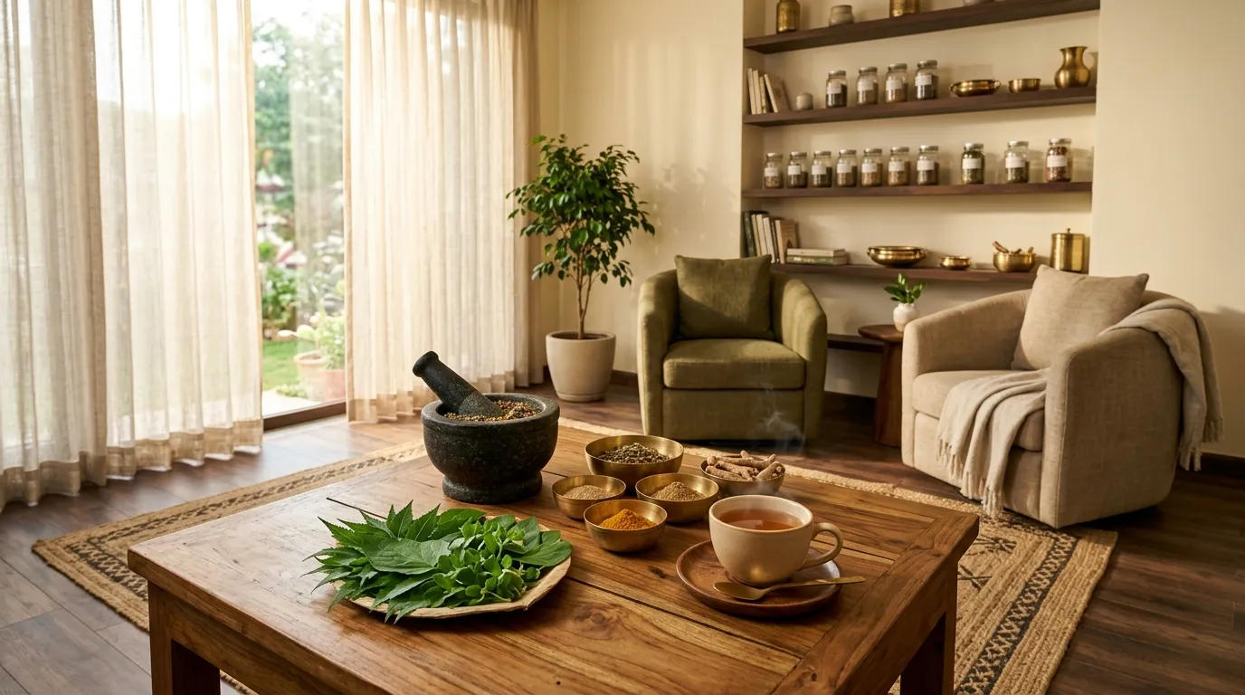 Ayurvedic Wellness Consultation Room